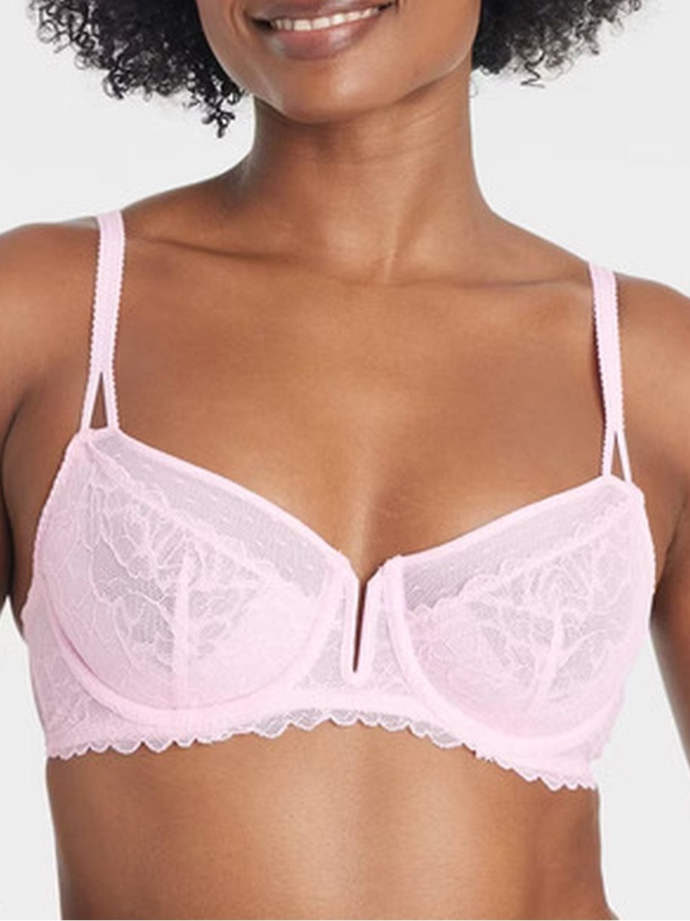 AUDEN Lace Underwired Unlined Balconette Size 36C